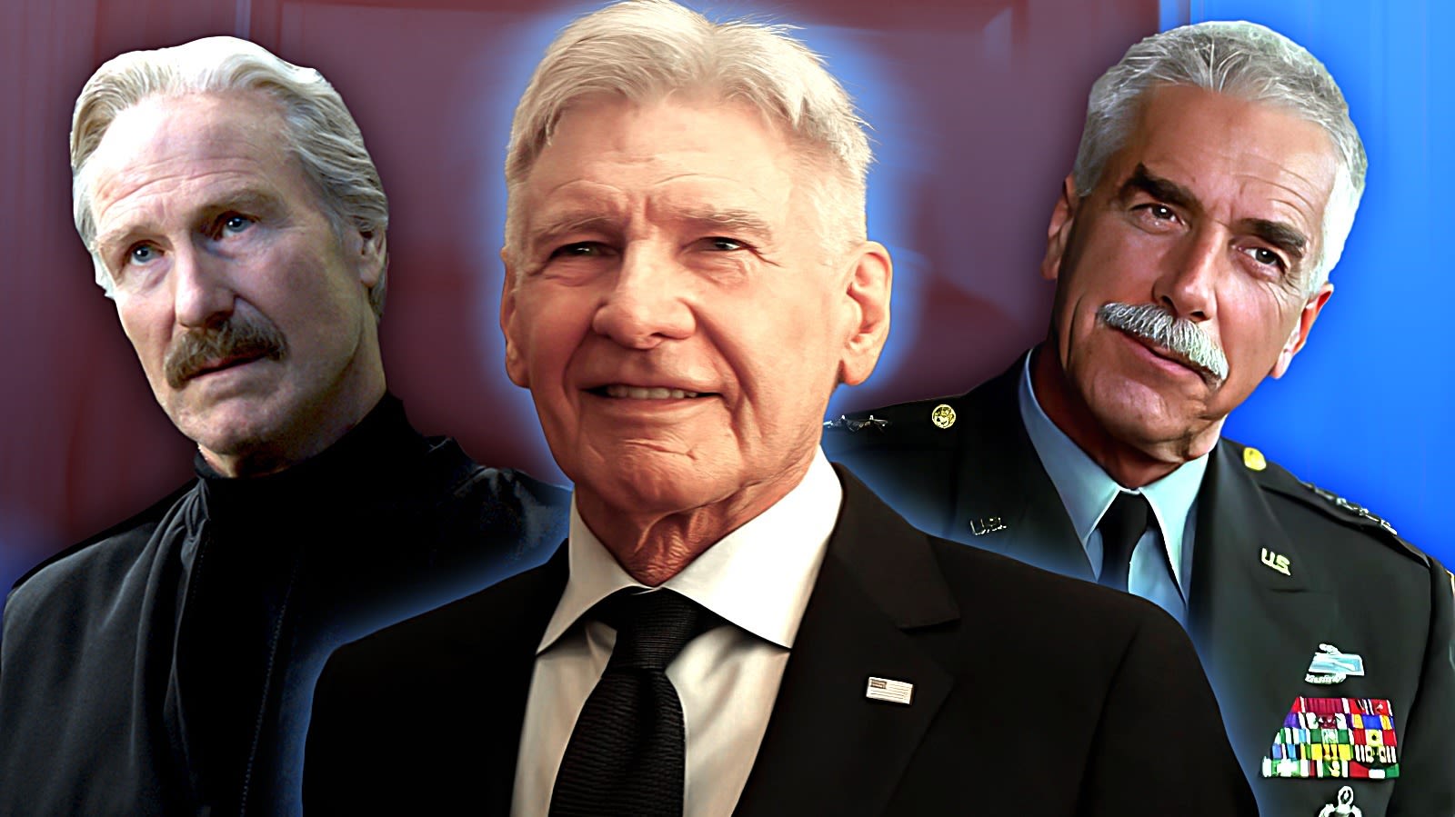 The Real Reason Harrison Ford's Thunderbolt Ross Doesn't Have A Mustache - Looper