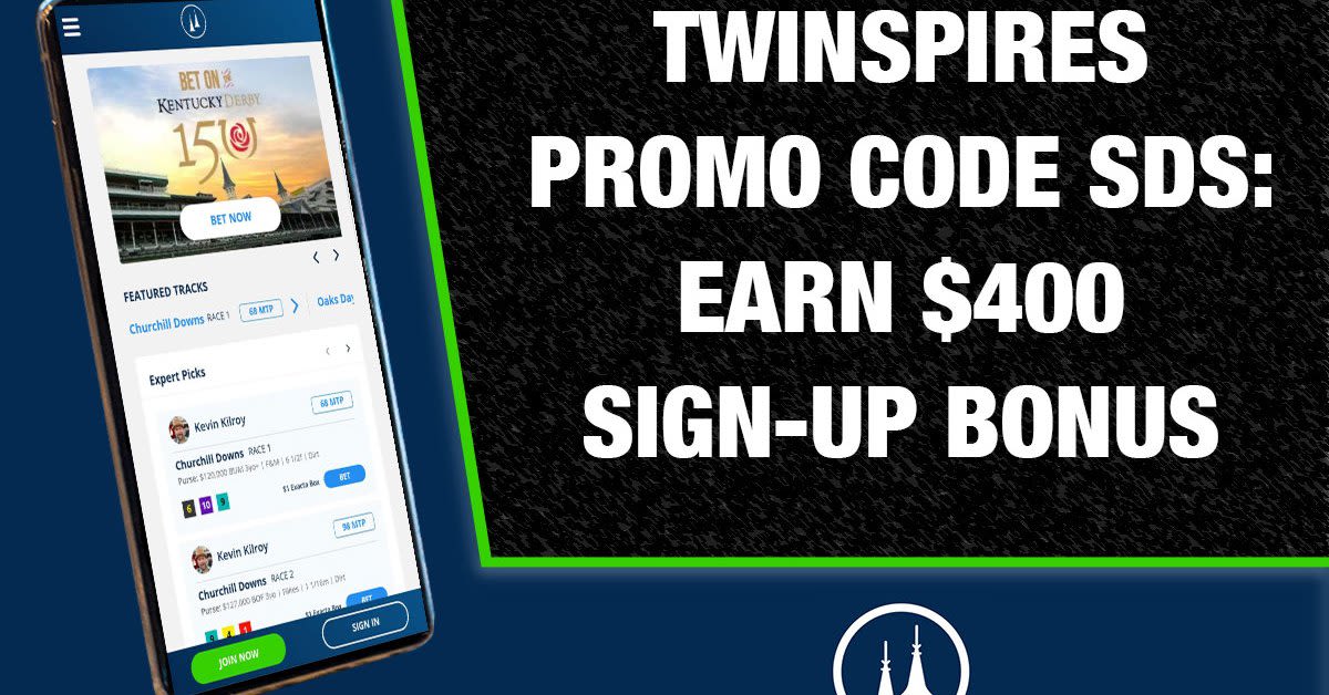 TwinSpires Promo Code SDS: Earn $400 Sign-Up Bonus for the Kentucky Derby