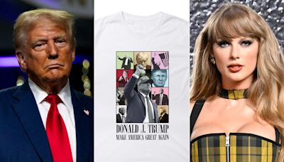 Donald Trump Releases ‘Eras Tour’ Campaign Shirts Days After Taylor Swift Endorses His Opponent