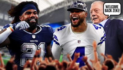 Ezekiel Elliott gets heartwarming reception from Cowboys fans amid charitable gesture