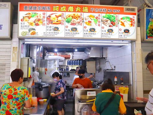 Ah Cheng Lao Huo Tang 阿成老火汤: Double-boiled soup spot with olive rice & Buddha jumps over the wall from $5.50