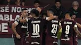 Lanús le puso un freno a la racha triunfal de Racing