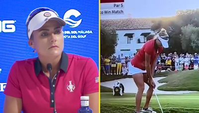 'Excuse me?' - Lexi Thompson left reporter stunned in awkward Solheim Cup moment