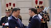 Macron puts trade and Ukraine as top priorities as China's Xi opens European visit in France