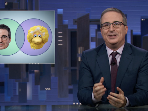 ‘Last Week Tonight’: John Oliver Compares Himself To Big Bird While Teaching Trump Rep About Venn Diagrams