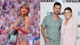 Taylor Swift, her ex Taylor Lautner, and his wife recreated the iconic pointing 'Spider-Man' meme: 'The Tale of 3 Taylors'