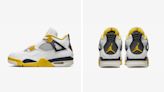 The Air Jordan 4 ‘Vivid Sulfur’ Sneaker Brings to Mind the Beloved ‘Thunder’ and ‘Lightning’ Colorways