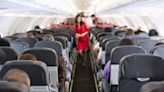 Dangerous moment passengers should never get out of their seat on a flight