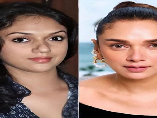 Aditi Rao Hydari before and after Pics flicker surgery rumours, netizens say 'Money can buy beauty'