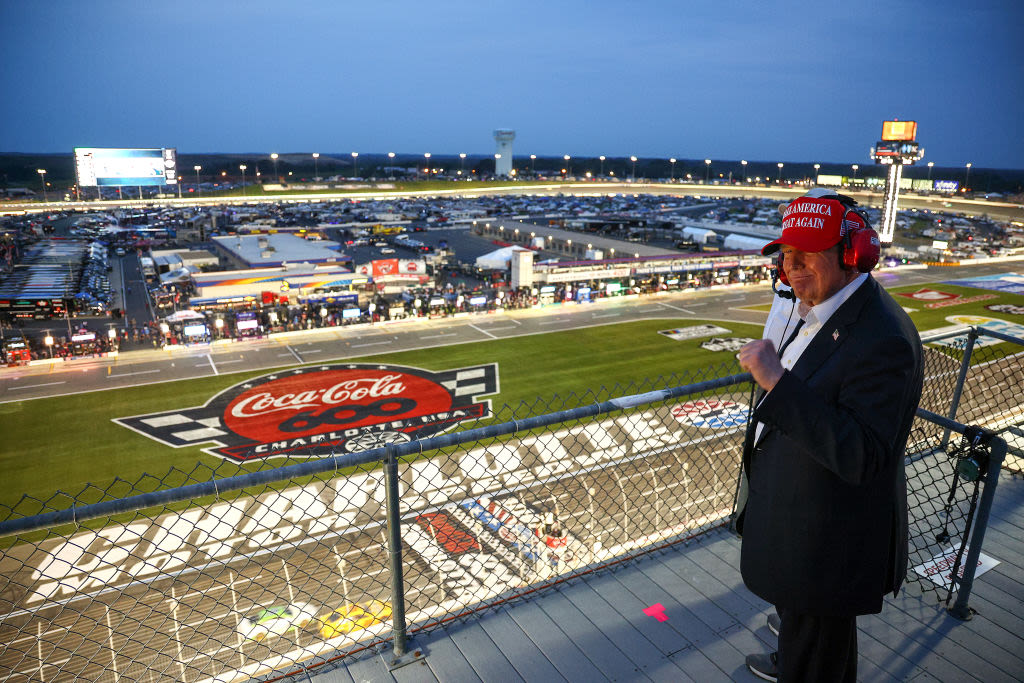 Commentary: Trump Gets Hero's Greeting at NASCAR Race in Swing State North Carolina