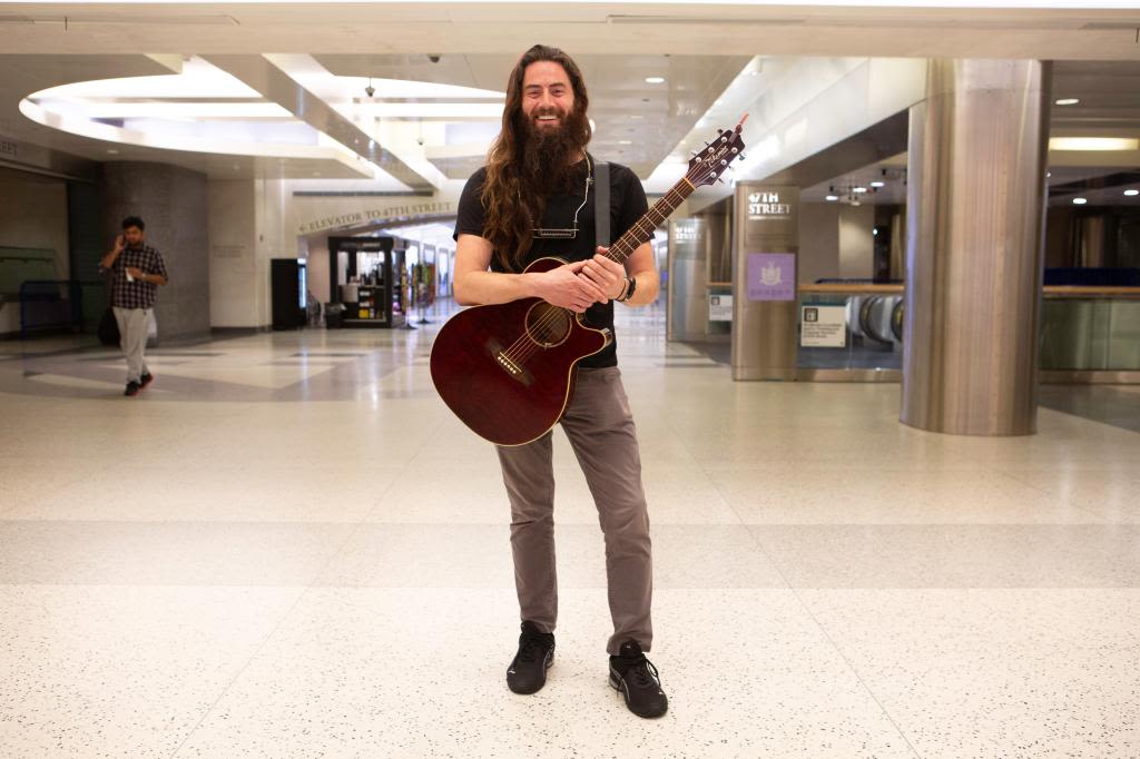 Sour note! Subway musicians are scared to play because of violent crime underground