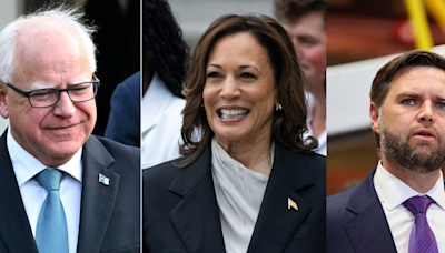 J.D. Vance Approaches Kamala Harris And Tim Walz On Tarmac, “I Just Wanted To Check Out My Future Plane”