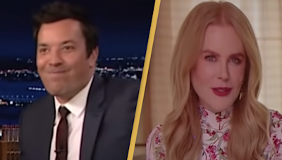 Jimmy Fallon left sweating after Nicole Kidman made things incredibly awkward with accidental ‘burn’