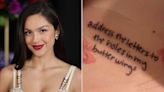 Olivia Rodrigo reacts to fan who got botched tattoo of a line from her song: 'This is the new lyric'