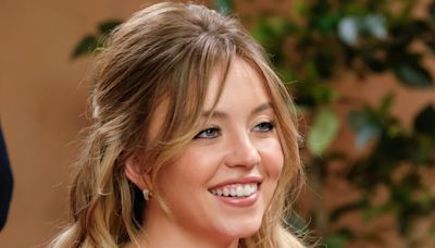 Sydney Sweeney's Low Bun Is Hanging on for Dear Life