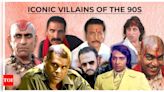 ...Mogambo', Shakti Kapoor's Crime Master Gogo, Ashutosh Rana's Gokul...Deep dive into Bollywood's iconic villains of the 90s | - Times of India