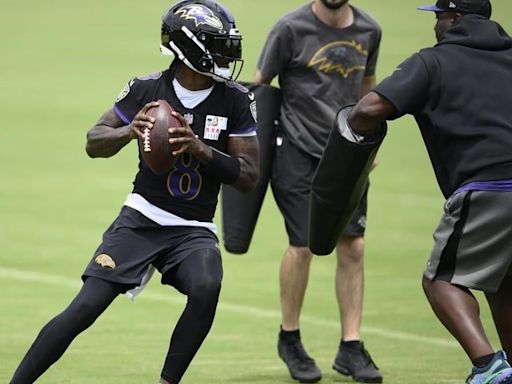 Lamar Jackson sidelined again with a lingering illness after practicing once since start of camp