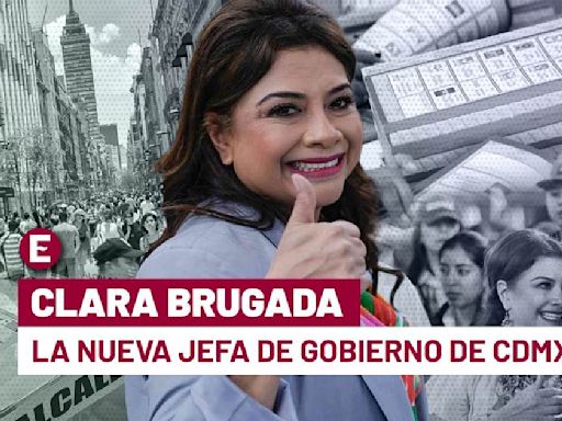 Clara Brugada, perfil de la virtual ganadora de la Jefatura de Gobierno de CDMX