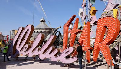 ‘Debbie’ gets facelift: Work begins on Hollywood legend’s hotel neon sign