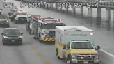 3-car crash during rush hour causes major backups on Bay Bridge