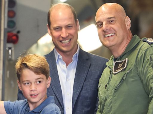 Prince William visits Airbus helicopter factory