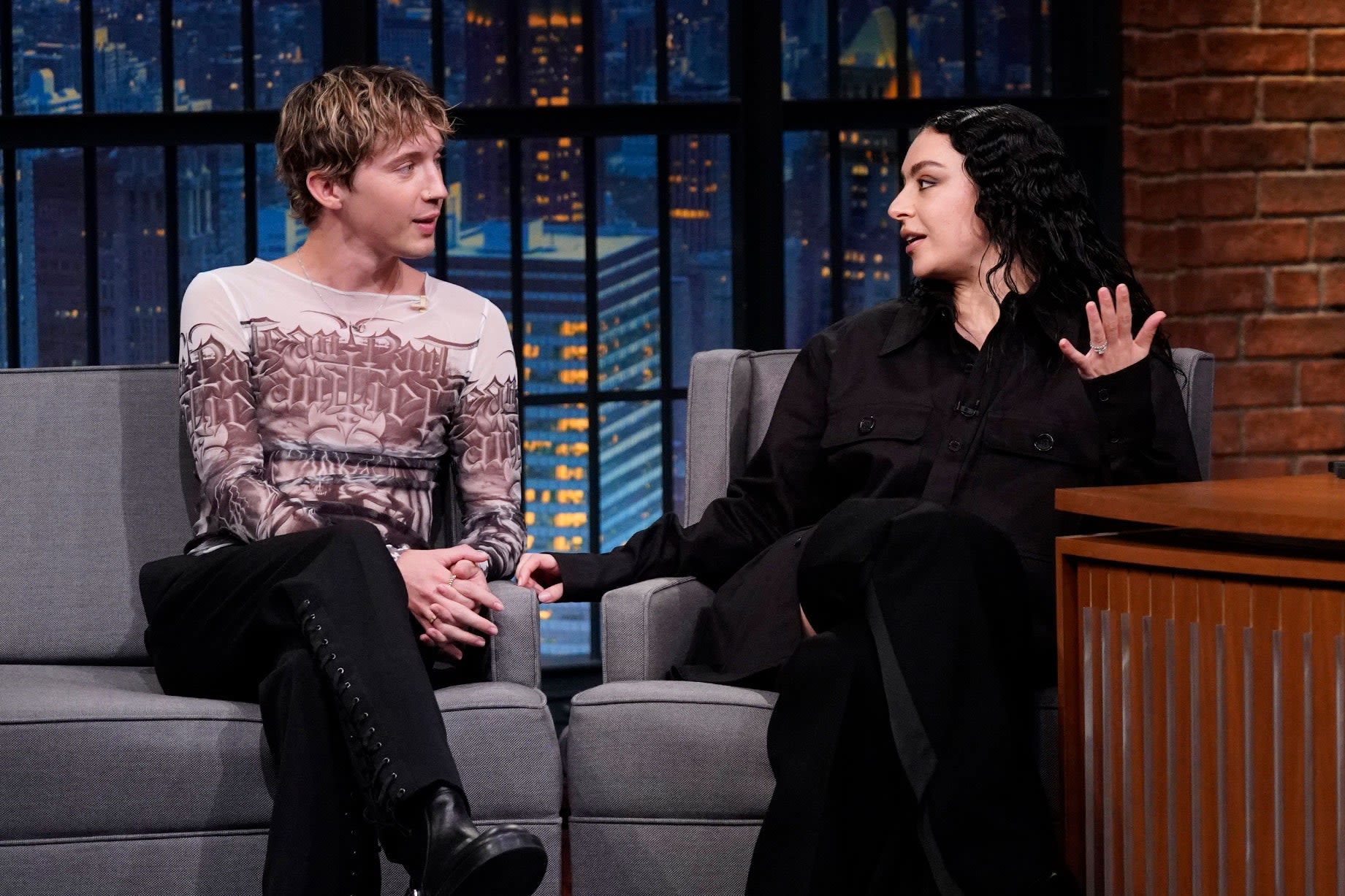 Troye Sivan and Charli XCX First Met at a “Spooky” House Party