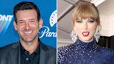 Taylor Swift Chats with Tony Romo After He Accidentally Called Her Travis Kelce's 'Wife'