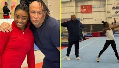 Meet the flamboyant French dance teacher behind Simone Biles' Olympics routine