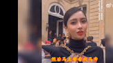 Angelababy現身巴黎「朝聖Lisa瘋馬秀」 慘遭央視刪除中秋宣傳片