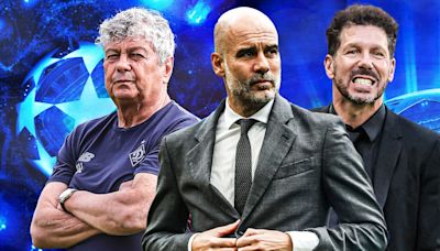 The 9 managers with the most Champions League games of all time have been ranked