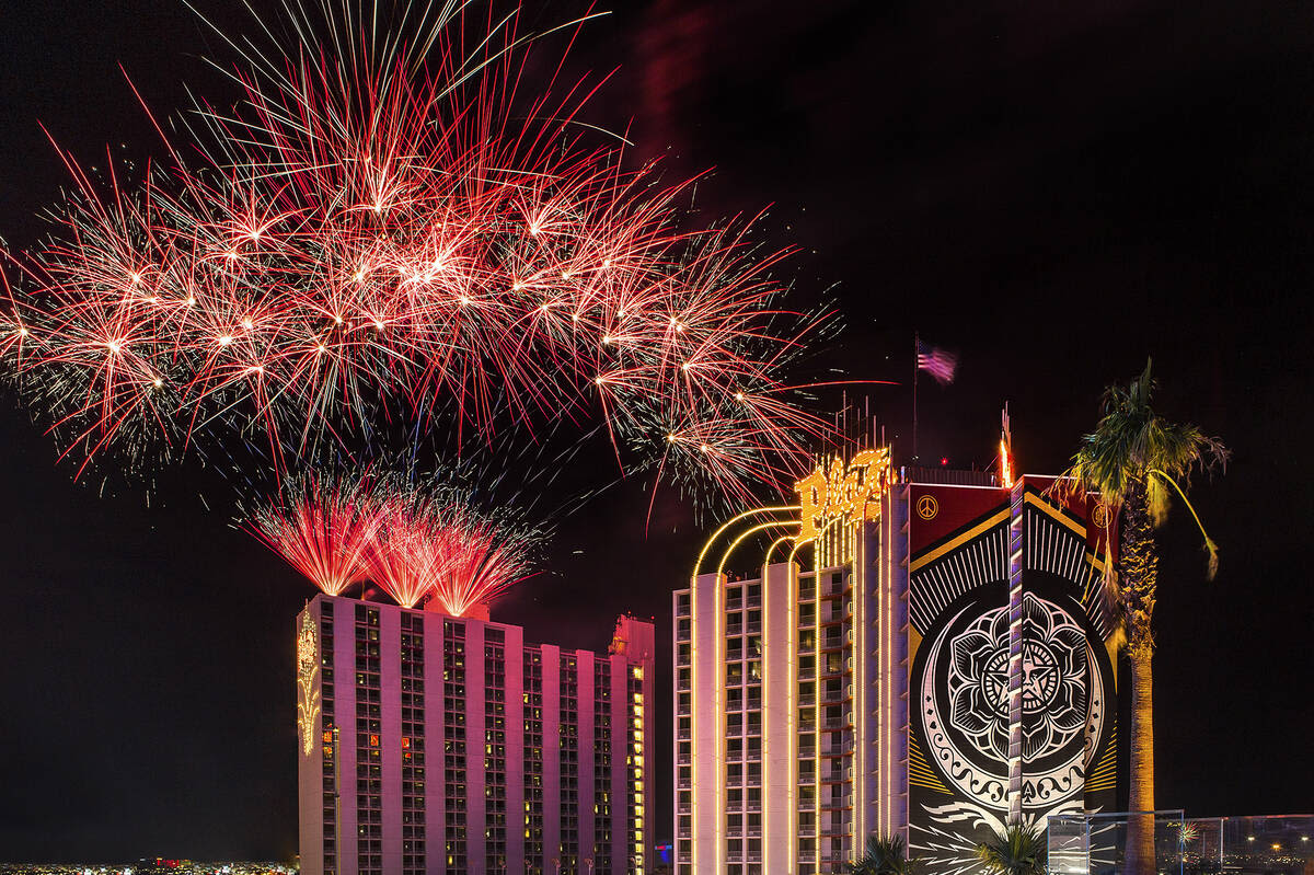 Downtown casino plans its largest holiday fireworks show to date