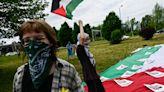 Pro-Palestinian protesters disrupt Auschwitz remembrance march