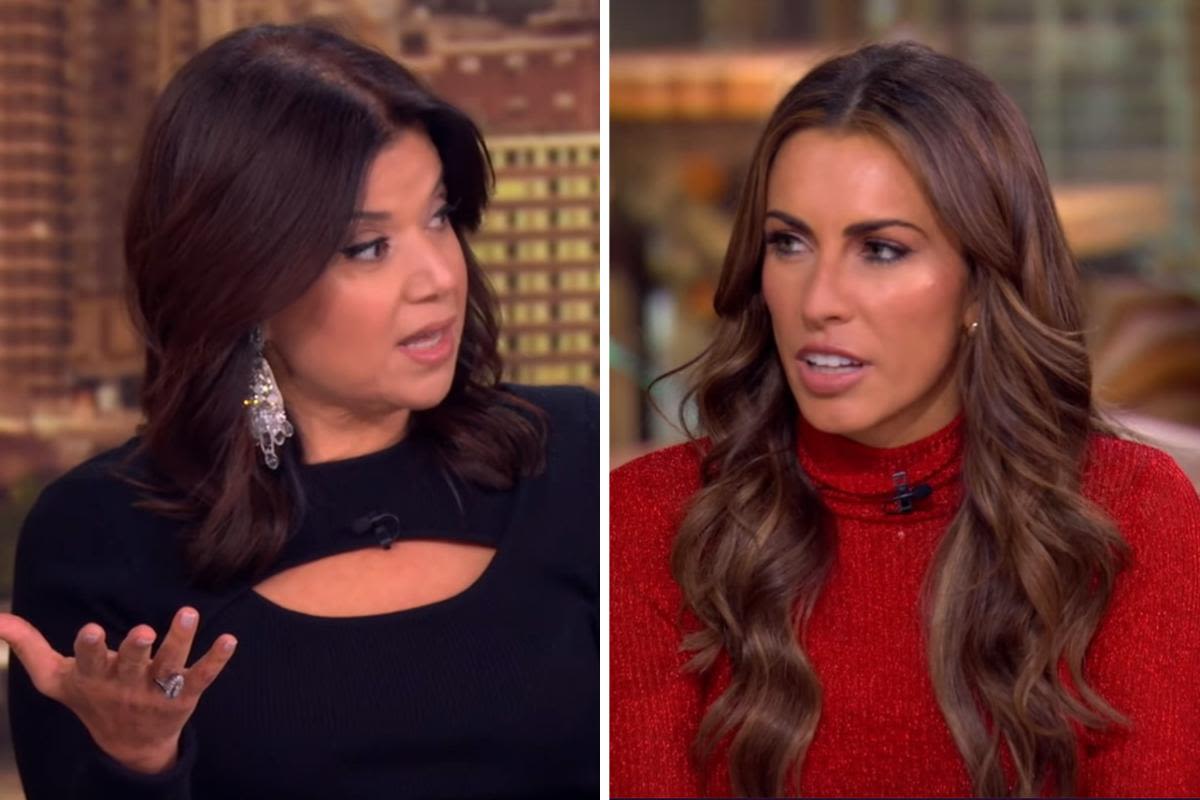 Alyssa Farah Griffin grills Ana Navarro over criticism of Melania Trump's nude photos on 'The View': "Do you have a problem with slut-shaming?"