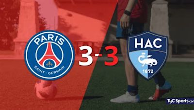 PSG - Le Havre AC: resultado, goles y resumen del partido