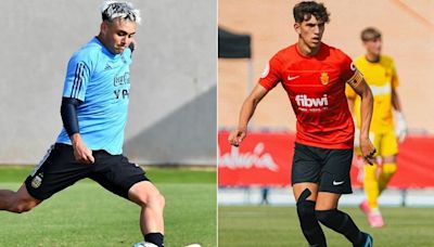 “Efecto Garnacho”: quiénes son los dos juveniles españoles que ya son parte de la selección juvenil argentina