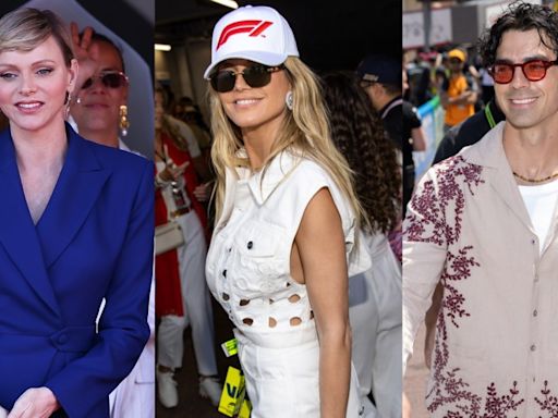 Stars at F1 Monaco Grand Prix: Princess Charlene, Joe Jonas, Heidi and Leni Klum and More