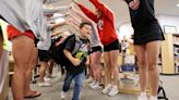 Newman Elementary gets library makeover courtesy of University of Utah, Big 12, others