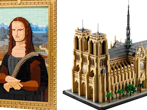 LEGO Mona Lisa and Notre-Dame Sets Are Available To Pre-Order Now