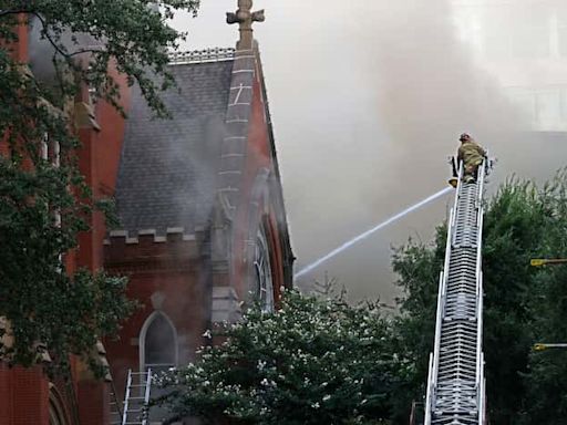 What we know: Fire breaks out at First Baptist Church of Dallas