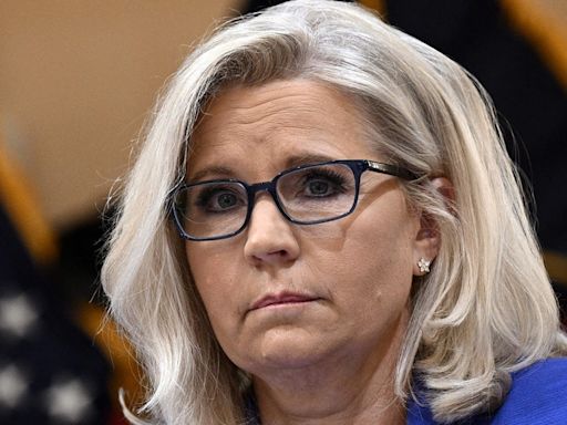 Trump reposts image calling for military tribunals against Liz Cheney