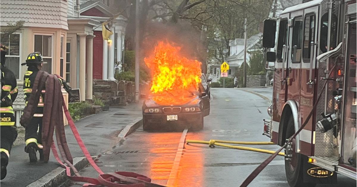 Police/Fire: No injuries in car fire