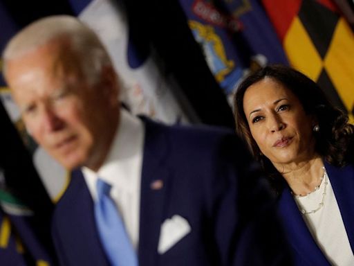 Kamala Harris, la carta demócrata que parte con ventaja para reemplazar a Joe Biden - La Tercera
