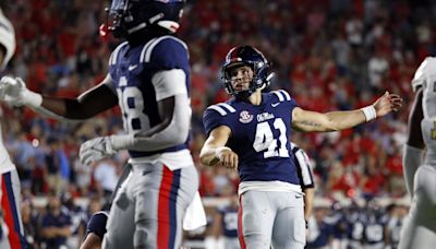 Ole Miss Kicker Caden Davis Named to Lou Groza Award Watch LIst