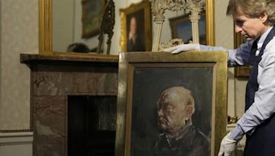 Subastarán cuadro de Churchill realizado por un artista cuya obra odiaba el ex primer ministro