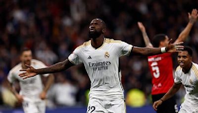 Real Madrid Player Rüdiger Tops ESPN's Ranking Of World's Best Defenders