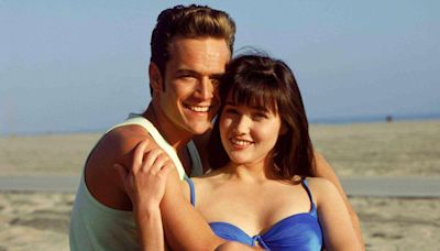 Luke Perry's Daughter Honors Her Late Father's '90210' Costar Shannen Doherty in Touching Tribute