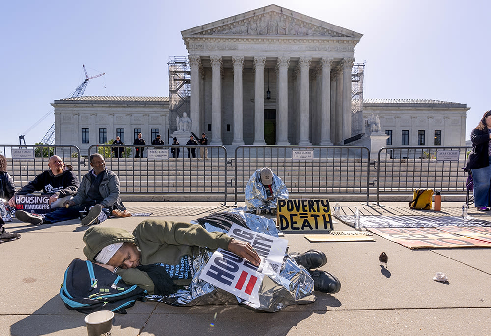 Catholic Charities among agencies awaiting Supreme Court decision on homelessness