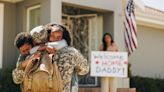 Moment kids reunite with military dad has internet in tears: "Finally home"