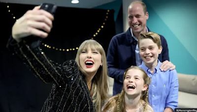 Danse endiablée et selfie en coulisses: le prince William au concert de Taylor Swift avec ses enfants