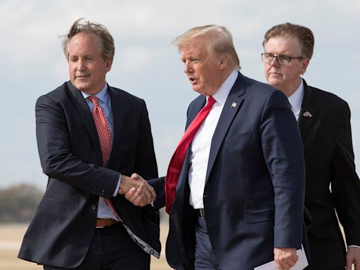 Texas AG Ken Paxton attends Donald Trump hush-money trial in New York, calls it a 'sham'